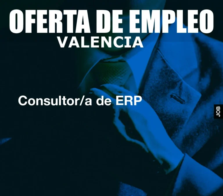 Consultor/a de ERP