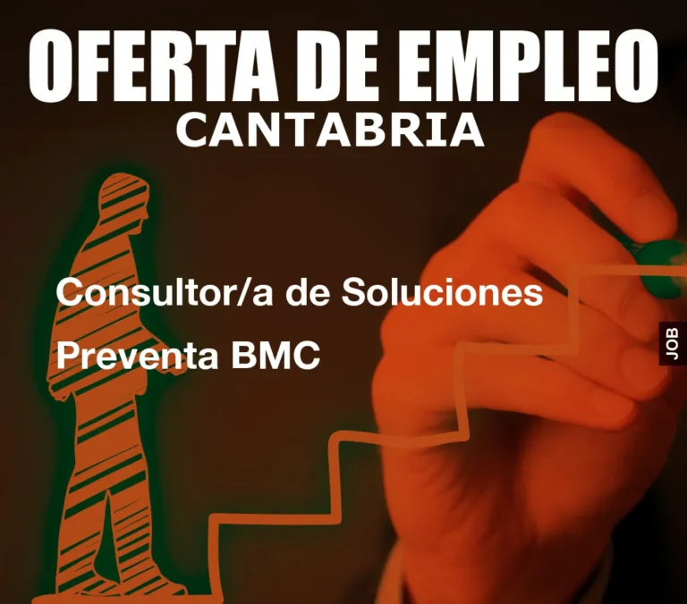 Consultor/a de Soluciones Preventa BMC