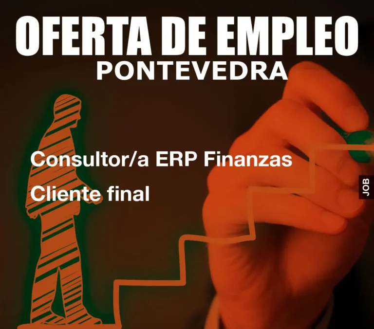 Consultor/a ERP Finanzas Cliente final