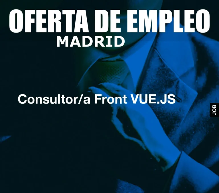 Consultor/a Front VUE.JS