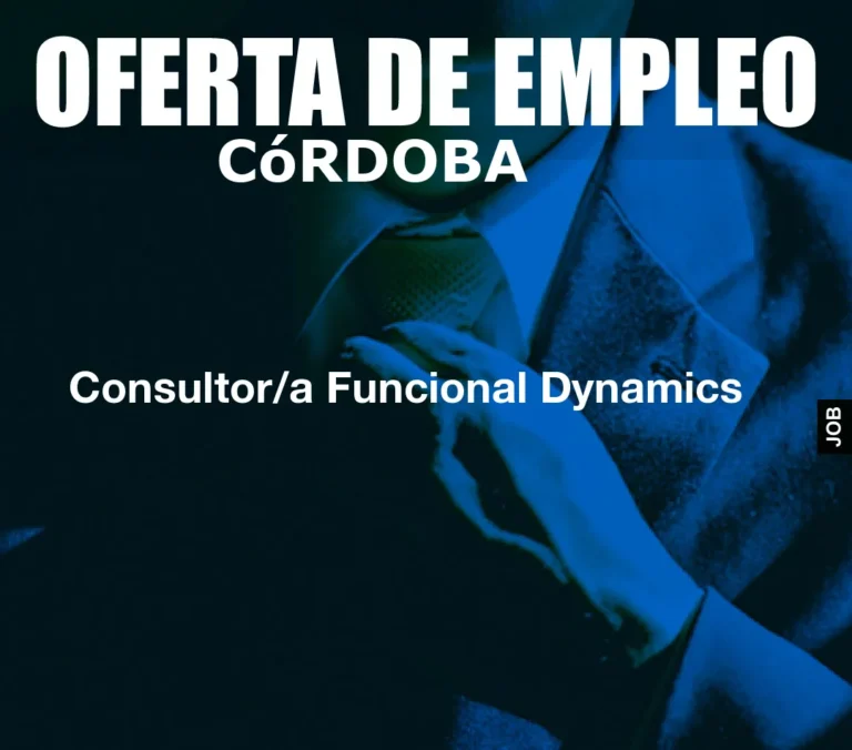 Consultor/a Funcional Dynamics