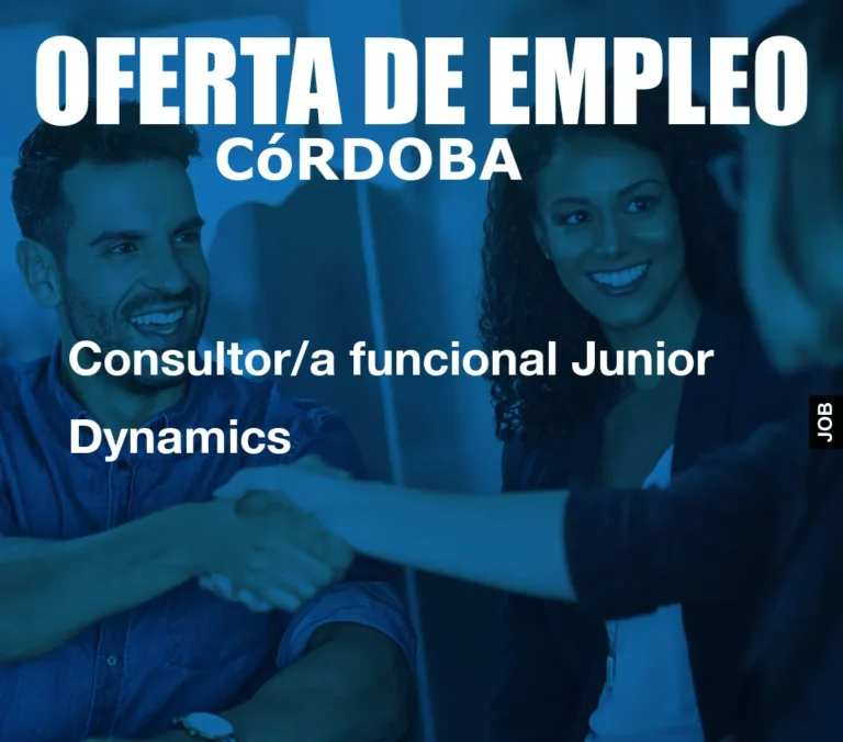 Consultor/a funcional Junior Dynamics