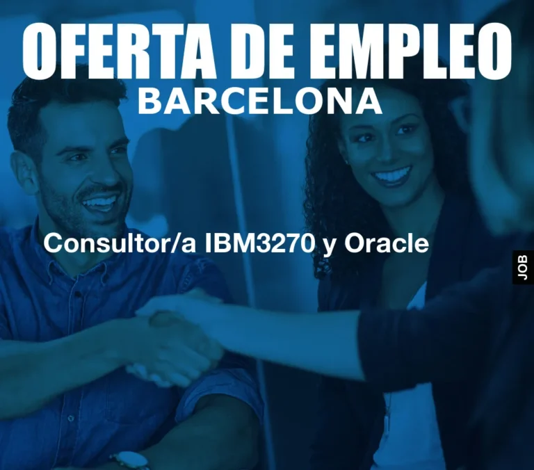 Consultor/a IBM3270 y Oracle