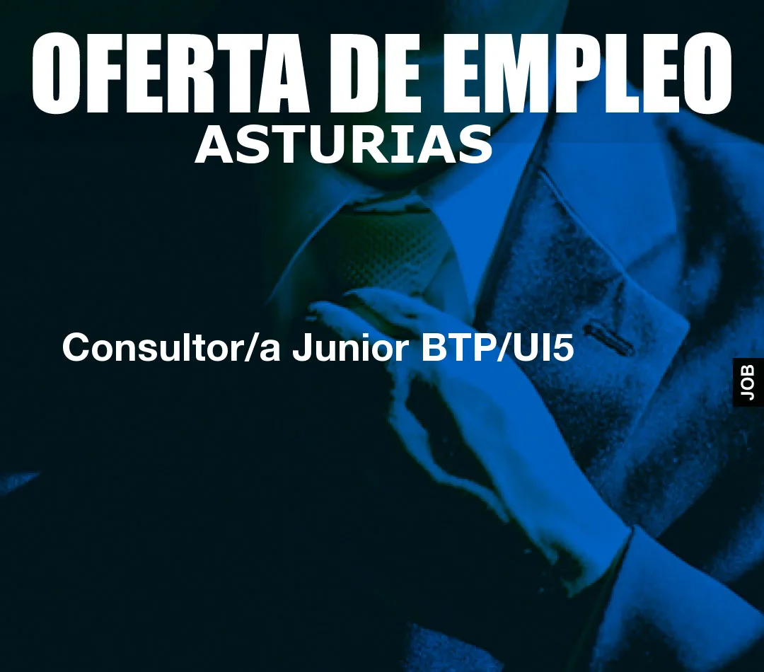 Consultor/a Junior BTP/UI5