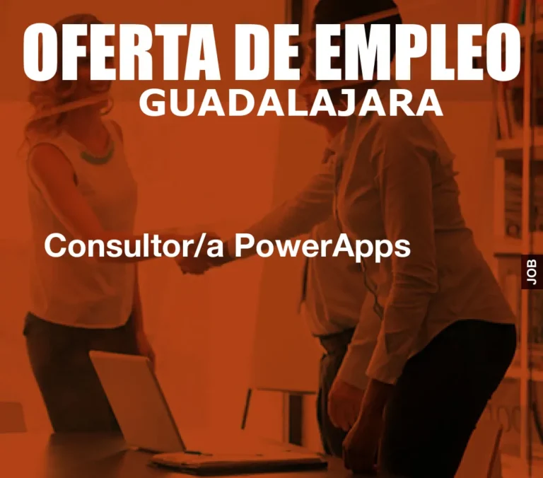 Consultor/a PowerApps