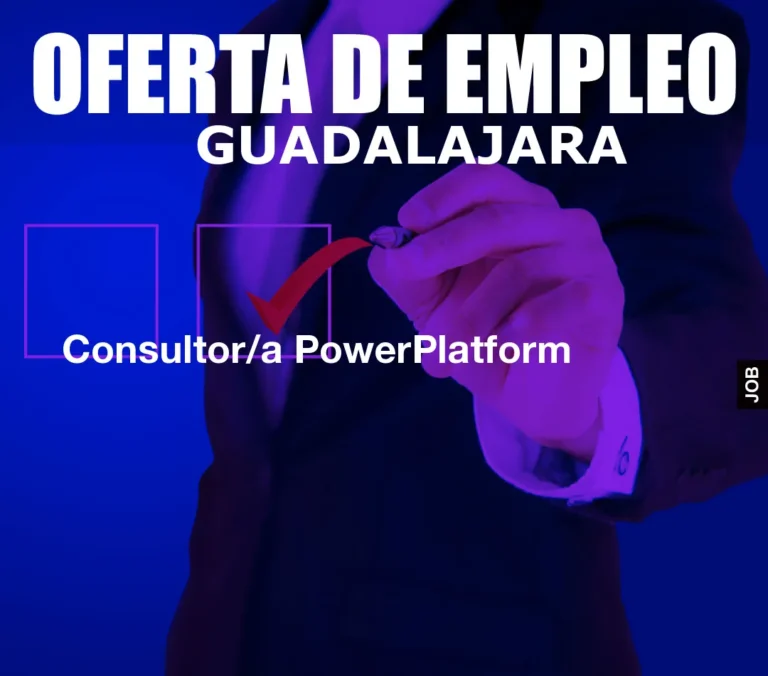 Consultor/a PowerPlatform