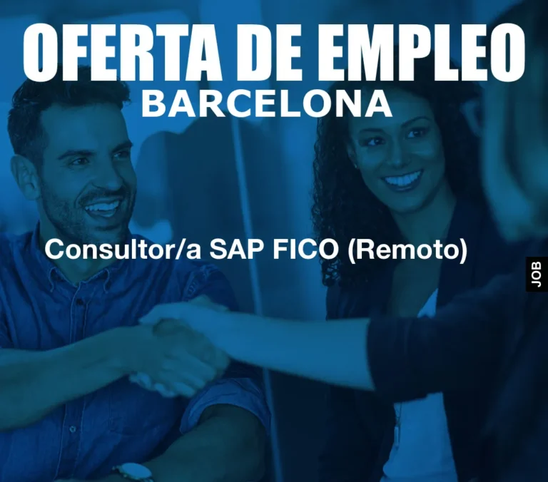 Consultor/a SAP FICO (Remoto)