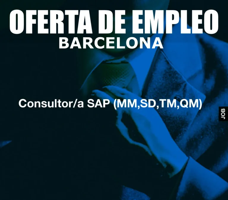 Consultor/a SAP (MM,SD,TM,QM)