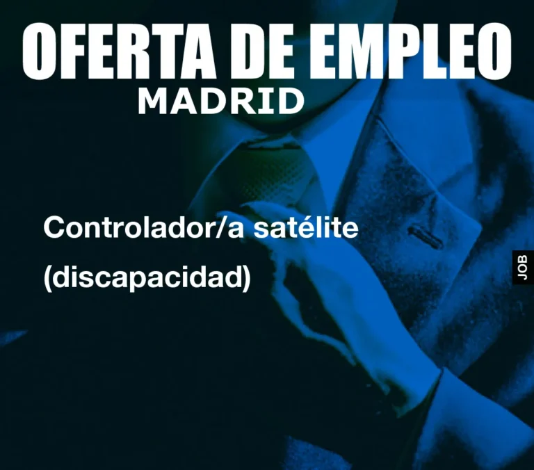 Controlador/a satélite (discapacidad)