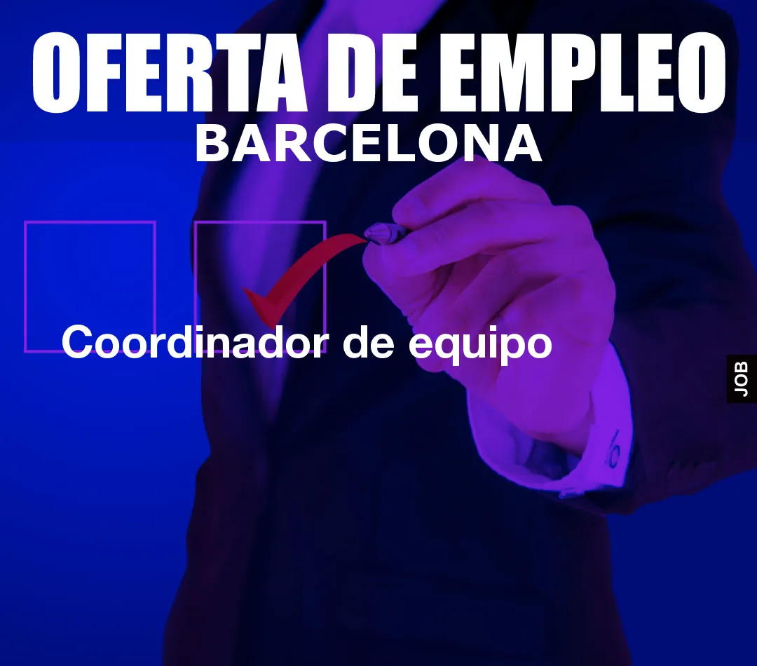 Coordinador de equipo