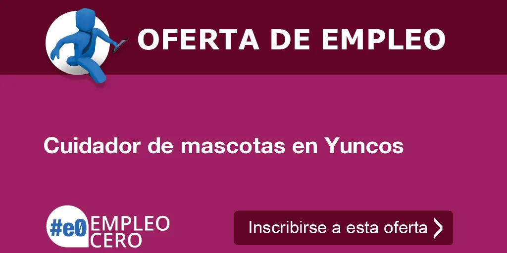 Cuidador de mascotas en Yuncos