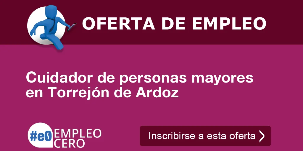 Cuidador de personas mayores en Torrejón de Ardoz