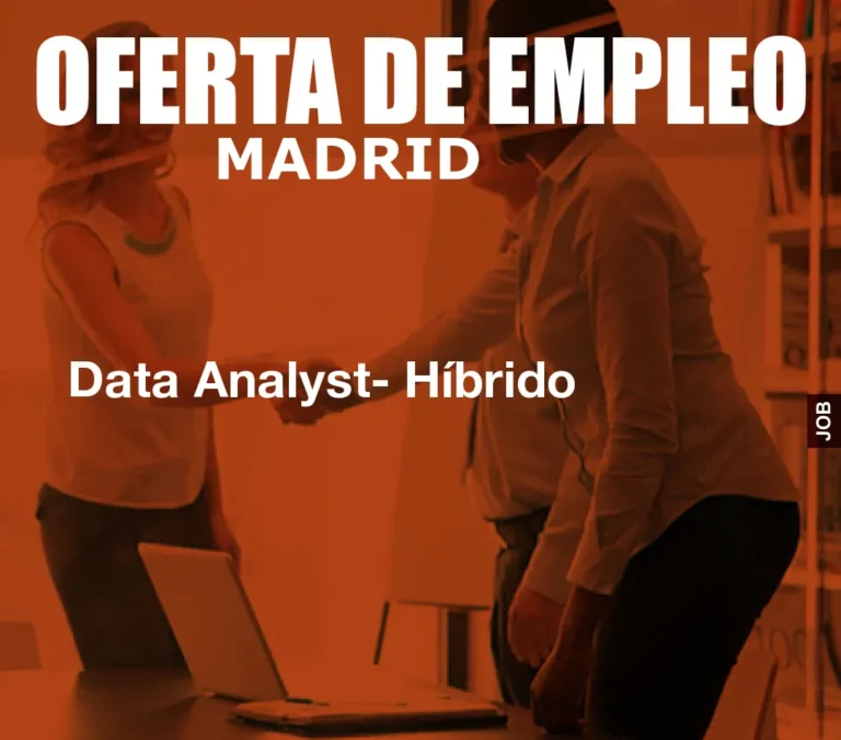 Data Analyst- Híbrido