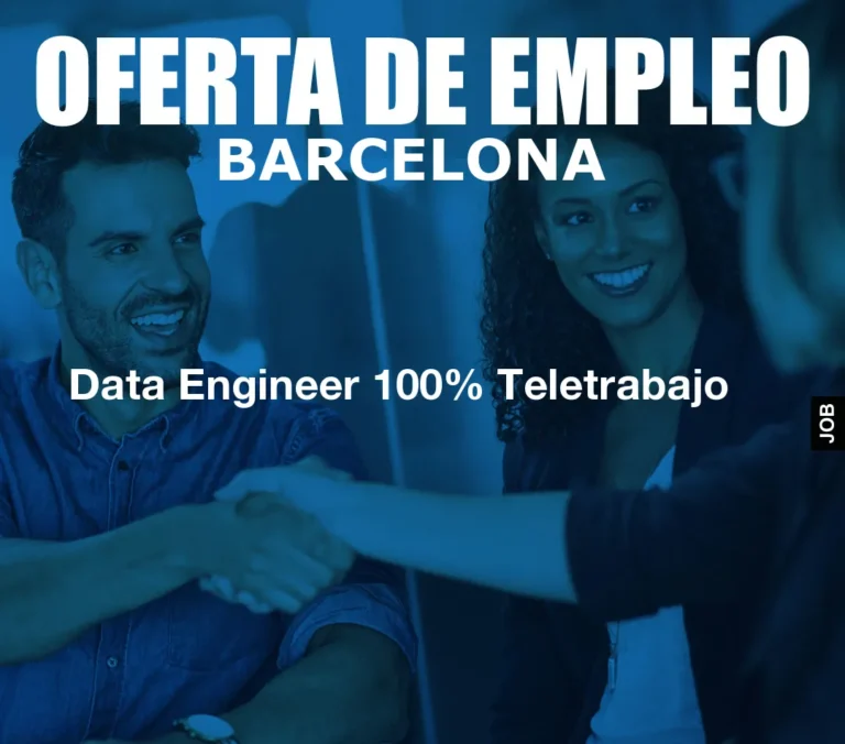 Data Engineer 100% Teletrabajo