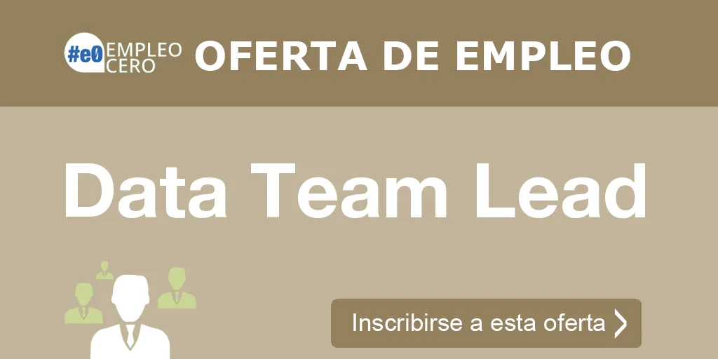 Data Team Lead