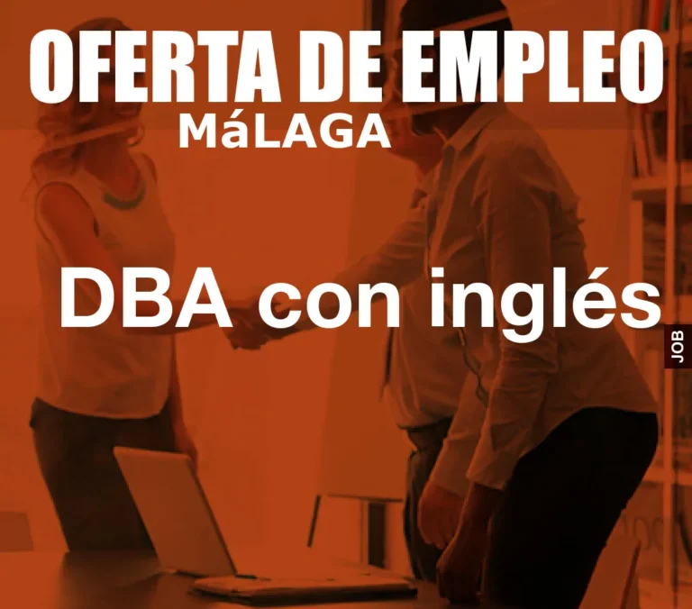 DBA con inglés