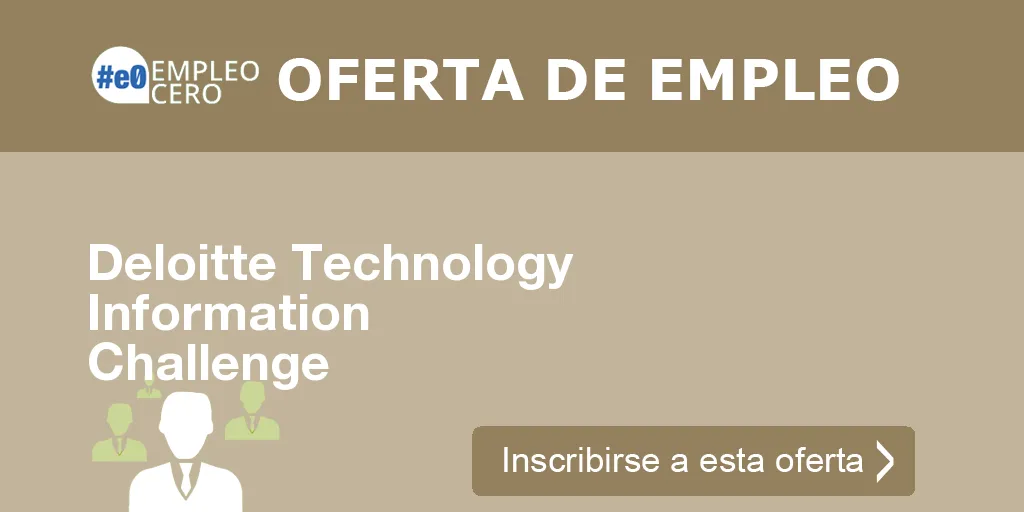 Deloitte Technology Information Challenge