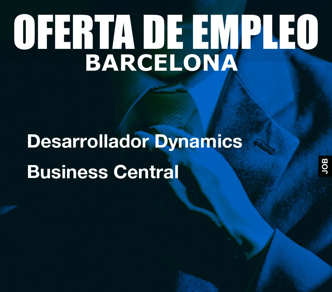 Desarrollador Dynamics Business Central