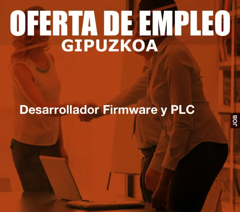 Desarrollador Firmware y PLC