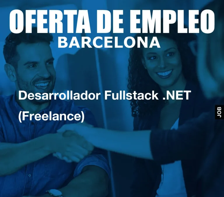 Desarrollador Fullstack .NET (Freelance)