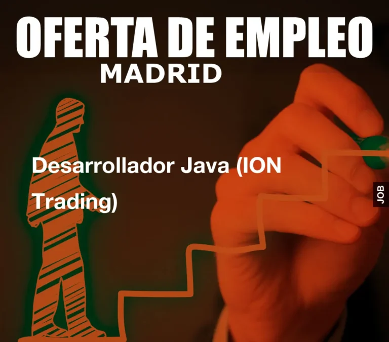 Desarrollador Java (ION Trading)