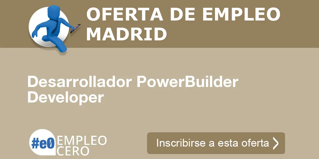 Desarrollador PowerBuilder Developer