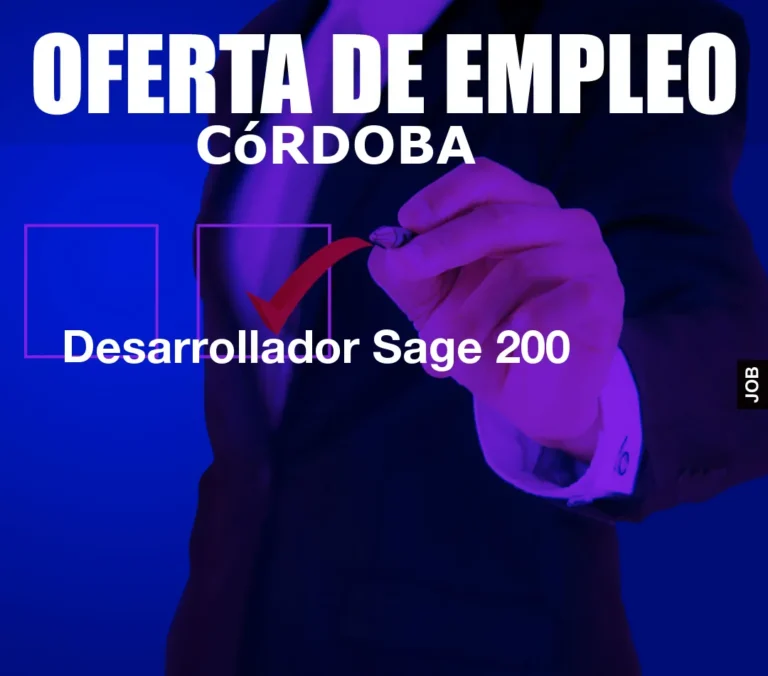 Desarrollador Sage 200