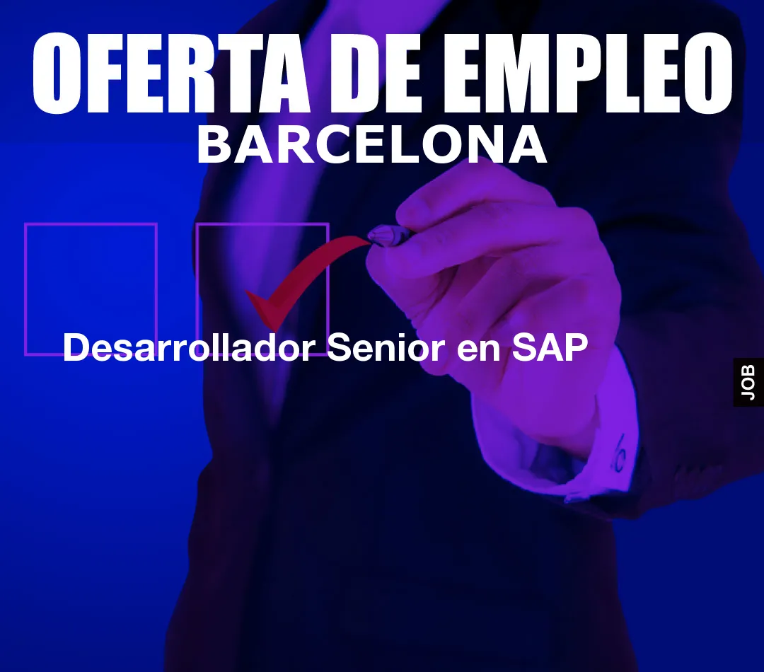 Desarrollador Senior en SAP