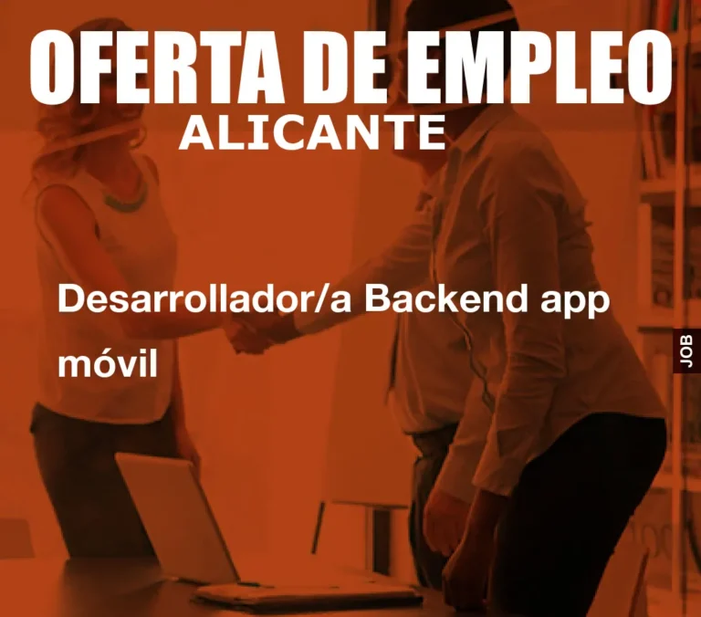 Desarrollador/a Backend app móvil