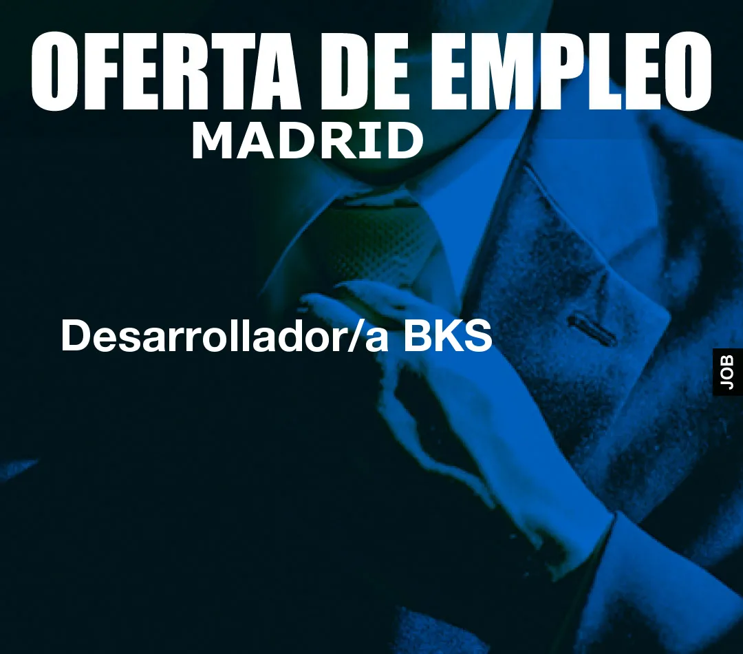 Desarrollador/a BKS