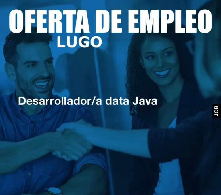 Desarrollador/a data Java