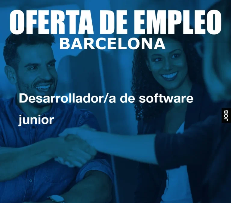 Desarrollador/a de software junior