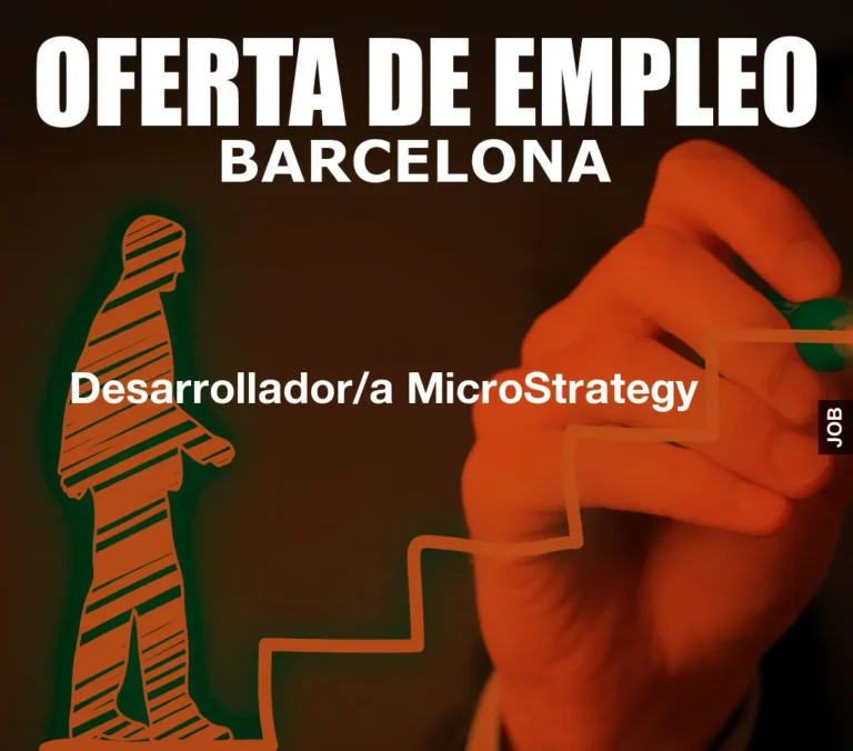 Desarrollador/a MicroStrategy