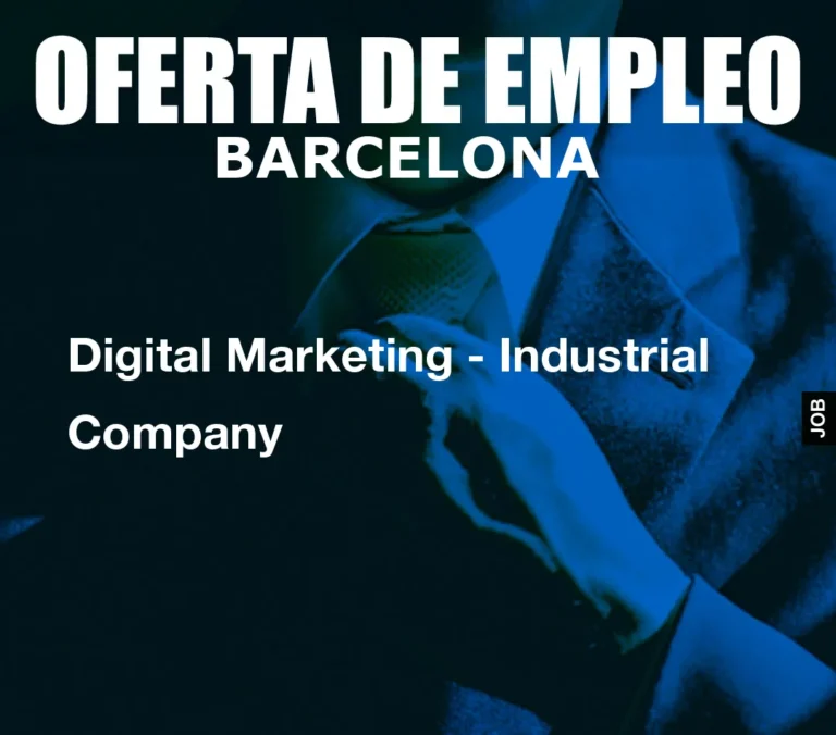 Digital Marketing – Industrial Company