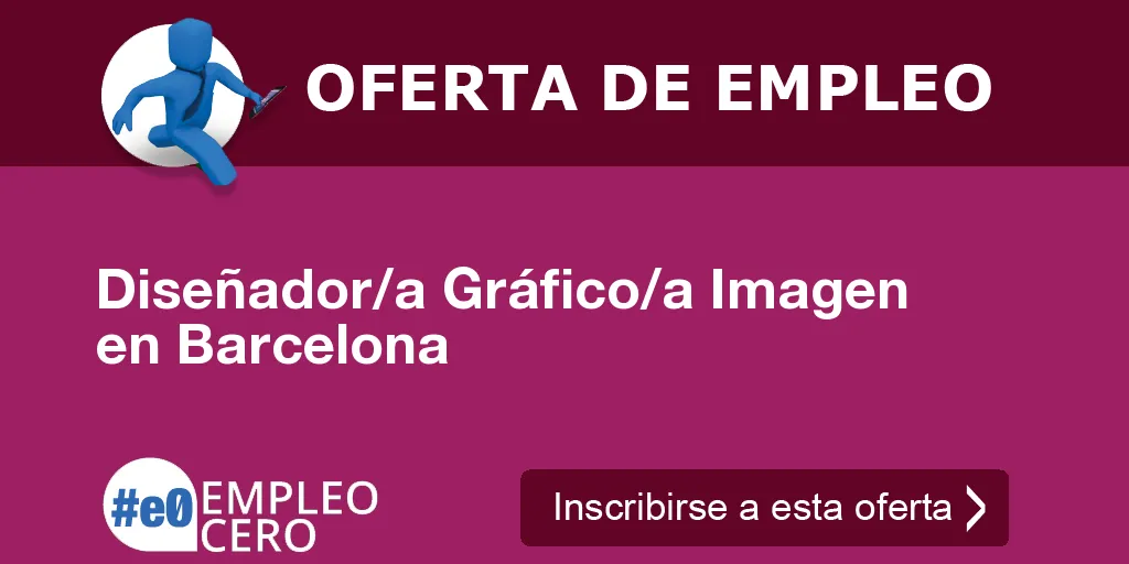 Diseñador/a Gráfico/a Imagen en Barcelona