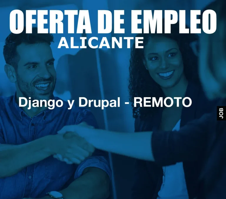 Django y Drupal – REMOTO