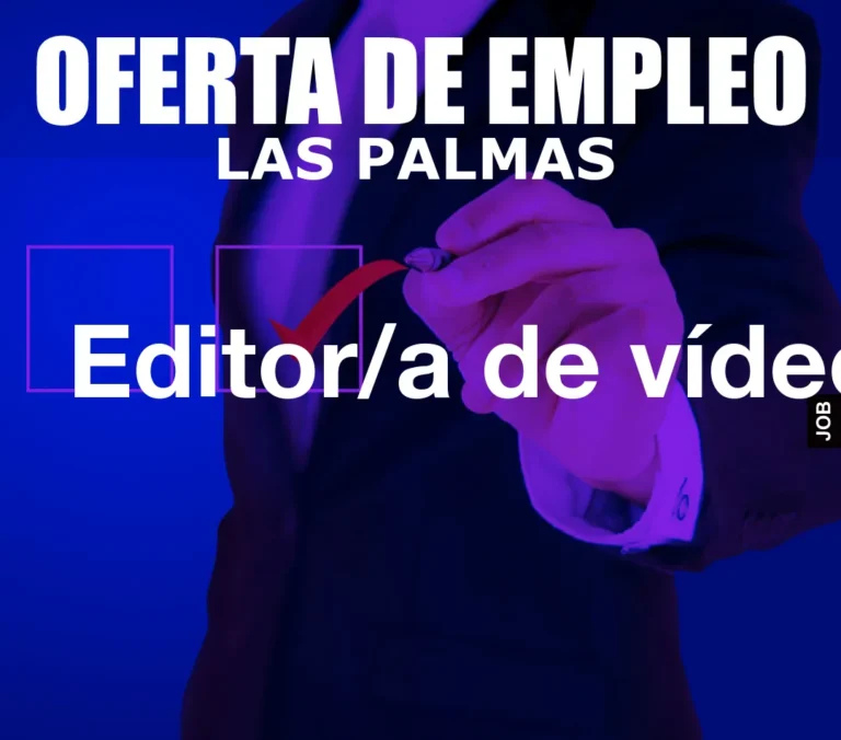 Editor/a de v?deo