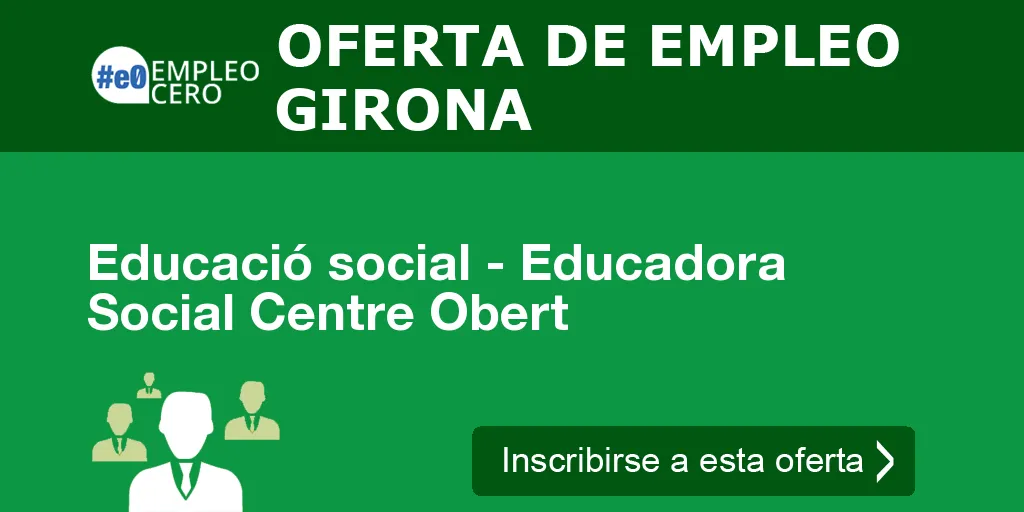 Educació social - Educadora Social Centre Obert