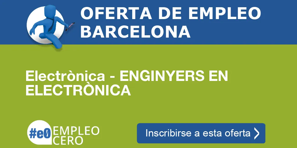 Electrònica - ENGINYERS EN ELECTRÒNICA