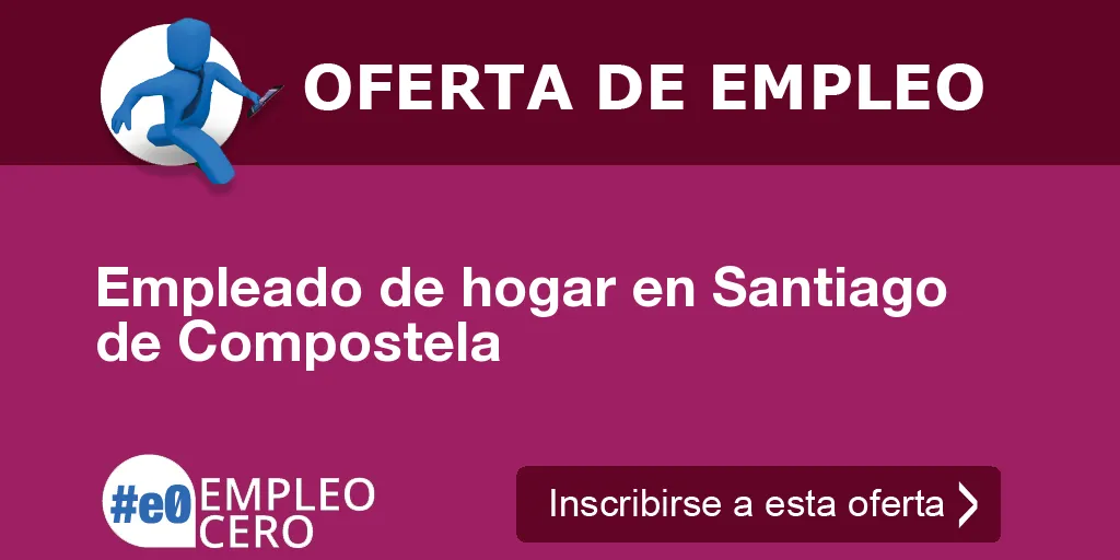 Empleado de hogar en Santiago de Compostela