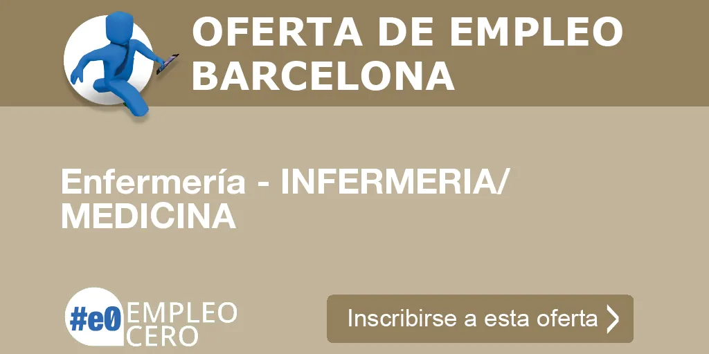 Enfermería - INFERMERIA/ MEDICINA