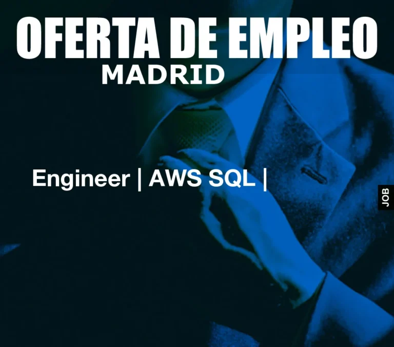 Engineer | AWS SQL |