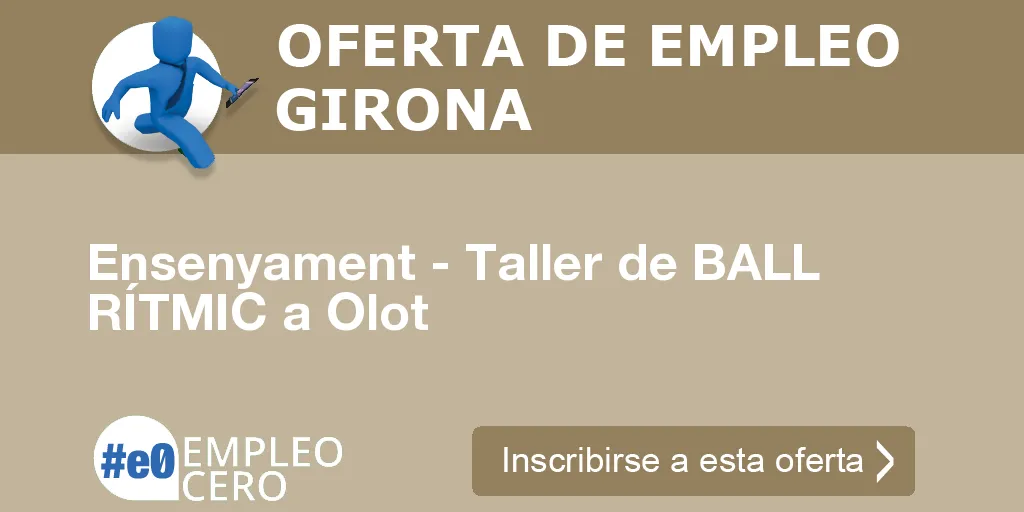 Ensenyament - Taller de BALL RÍTMIC a Olot