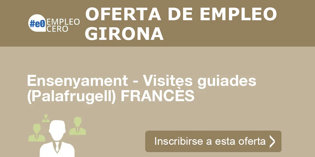 Ensenyament - Visites guiades (Palafrugell) FRANCÈS