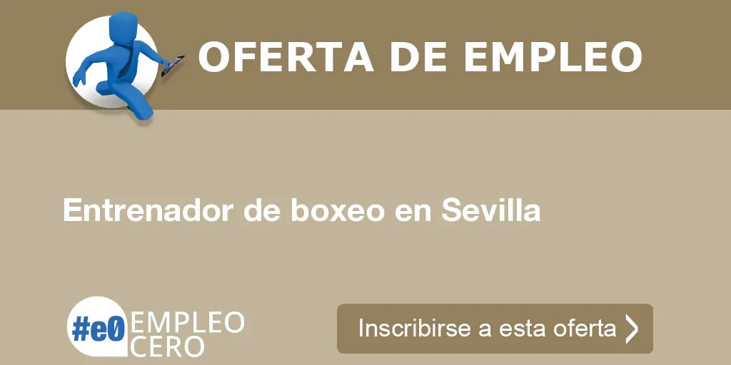 Entrenador de boxeo en Sevilla