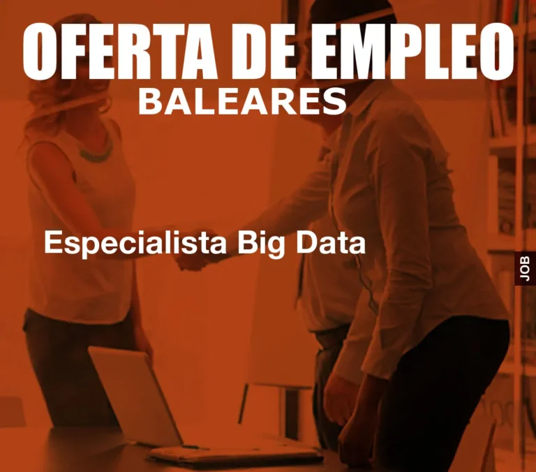 Especialista Big Data