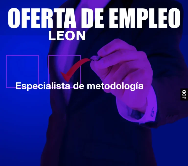 Especialista de metodología