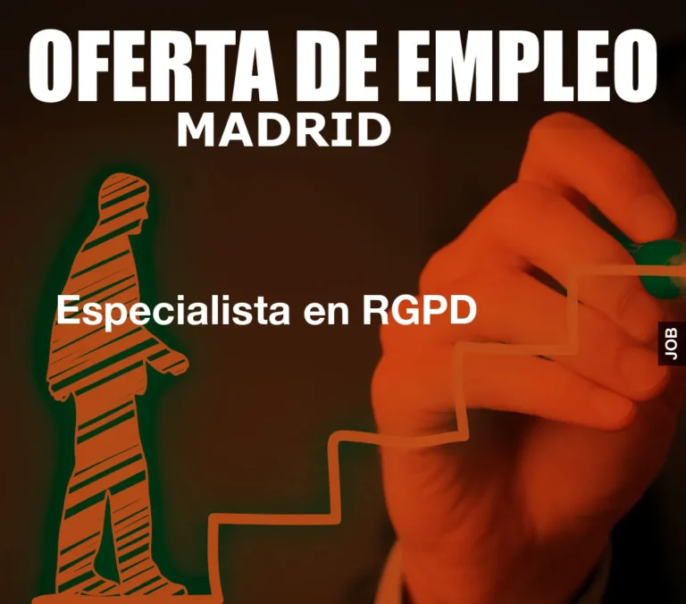 Especialista en RGPD