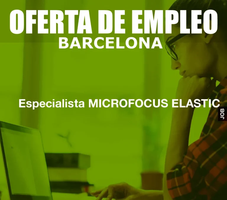 Especialista MICROFOCUS ELASTIC