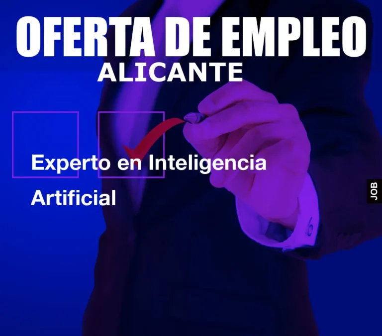 Experto en Inteligencia Artificial